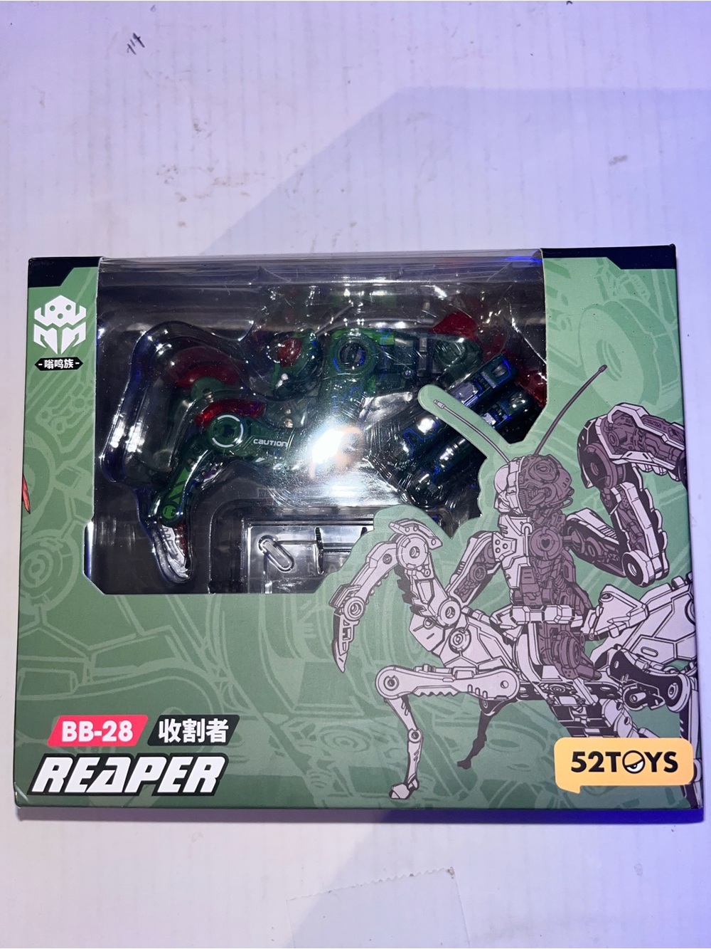 ☆NEW☆ 52TOYS BeastBox BB-28 Reaper Transformer Figure